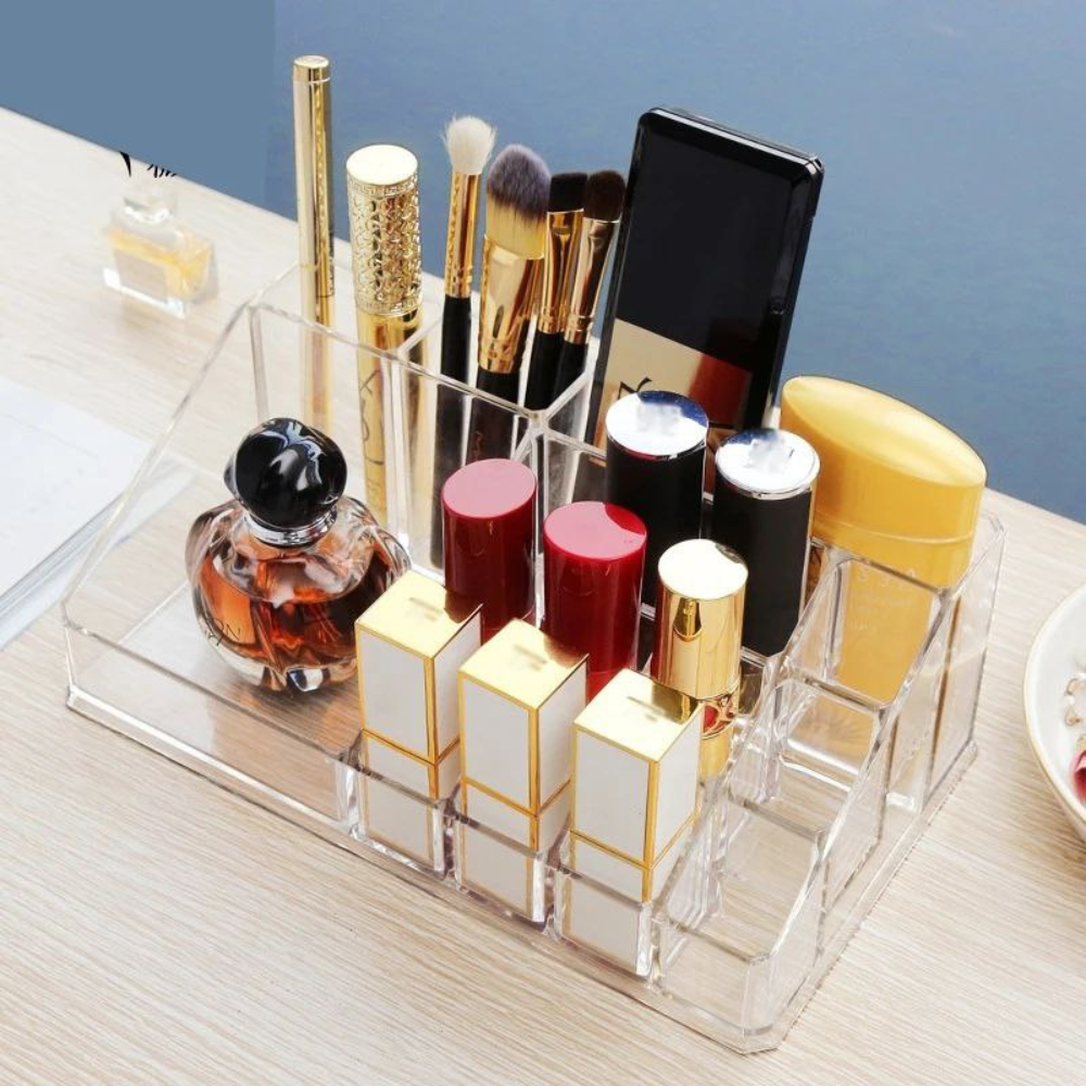ORGANIZADOR PLASTICO PARA MAQUILLAJE