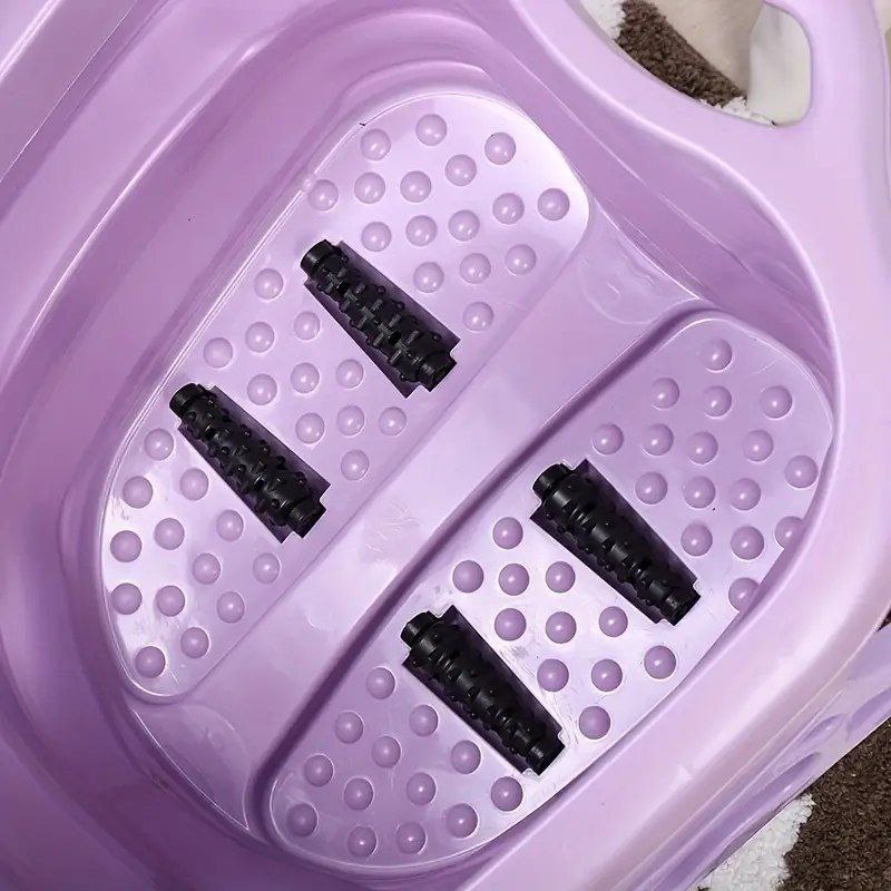 PAILA DE PEDICURE PEDICURA MASAJEADORA DE PIES EN CASA, PORTATIL CON RODILLOS ANTIESTRES, FACIAL DE GUARDAR