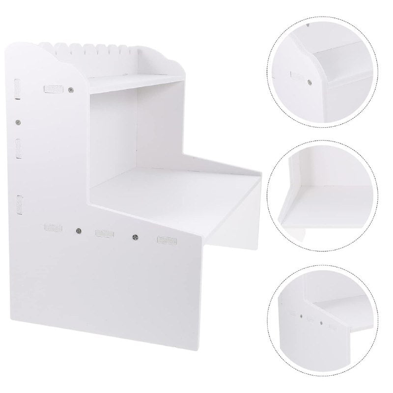 ESTANTE ORGANIZADOR DE ALMACENAMIENTO DE ESCRITORIO PARA LIBROS, BOLIGRAFOS O MAQUILLAJE