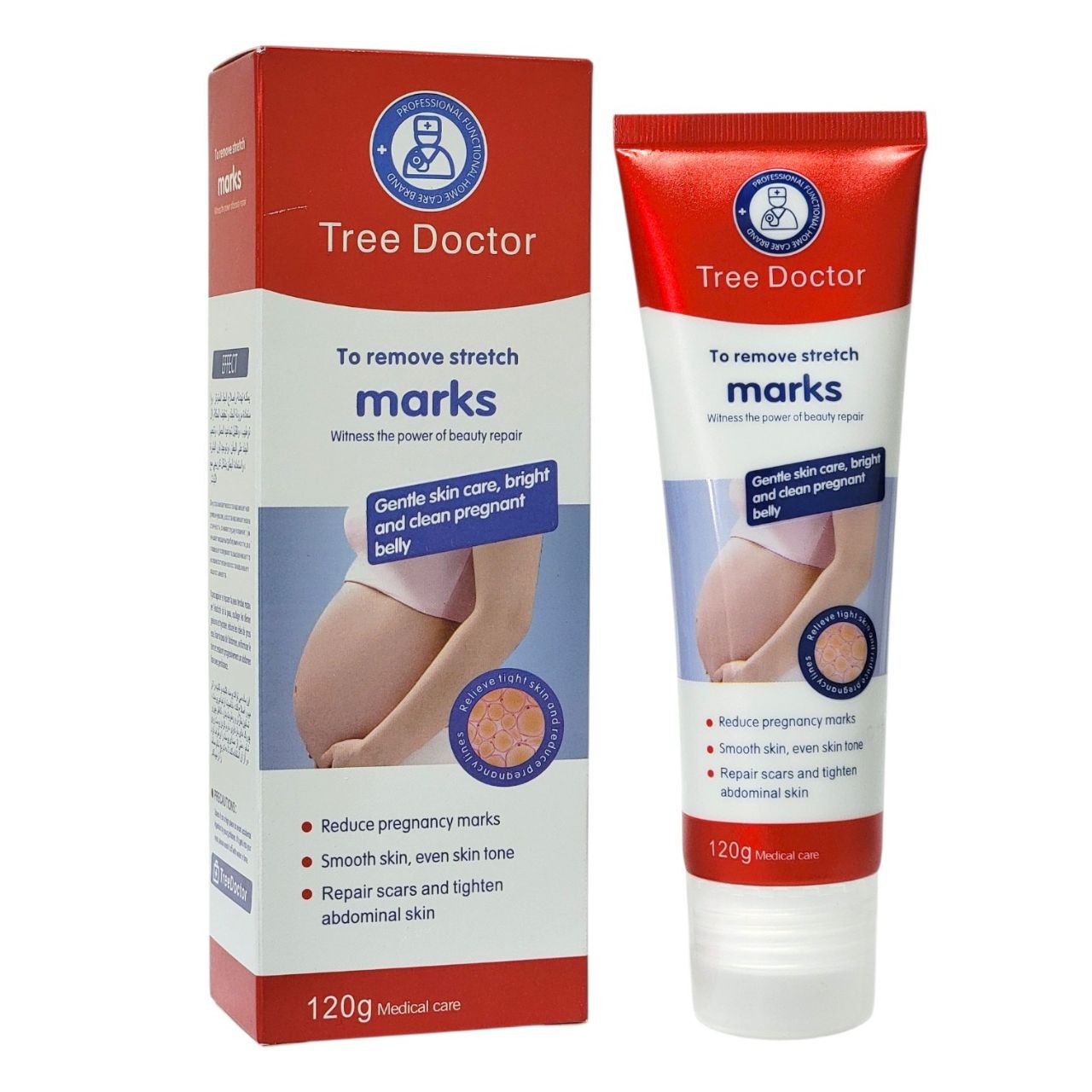 CREMA CORPORAL REPARADORA DE ESTRIAS DEL EMBARAZO TREE DOCTOR 120G