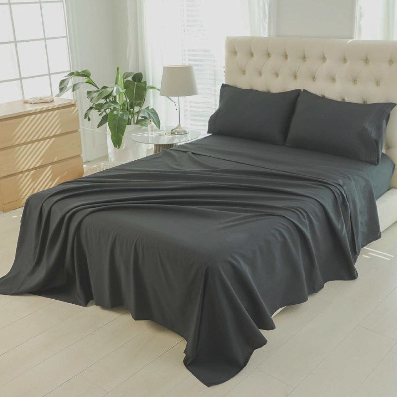 JUEGO DE SABANA CAMERA FULL DE 4 PIEZAS ROOM ESSENTIALS DESIGNED BY BARBARA HOMES 7 COLORES