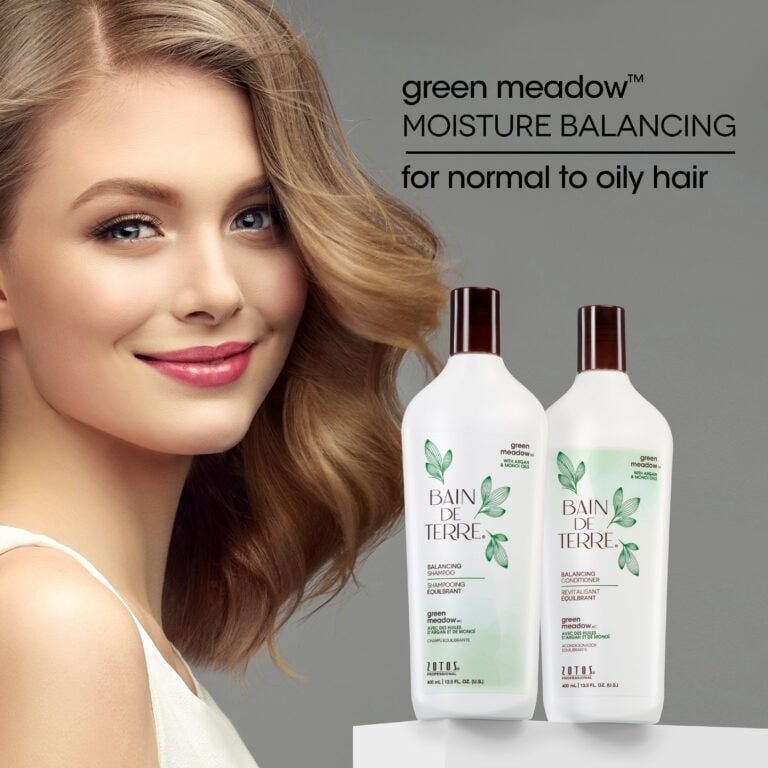 SHAMPOO LIMPIADOR EQUILIBRANTE BOTANICO PARA PELO NORMAL A GRASO ZOTOS 400ML