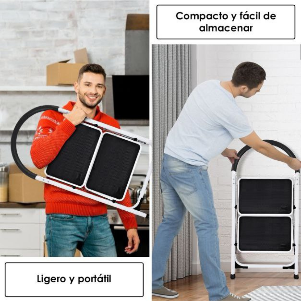 ESCALERA PLEGABLE DE 2 NIVELES