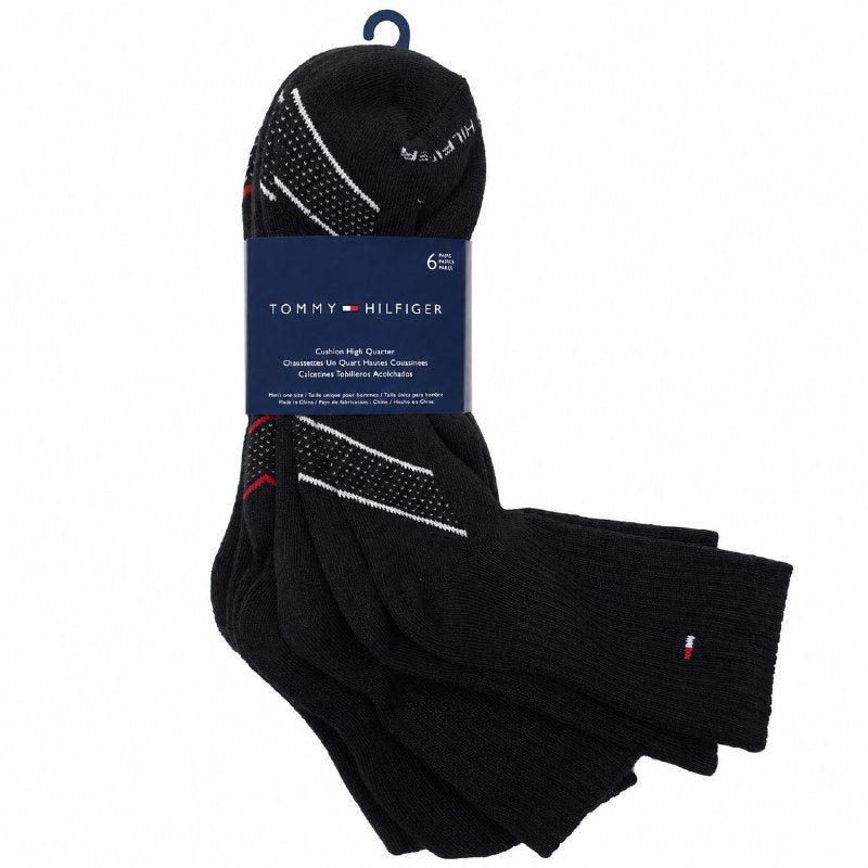 CALCETA ALTA TOMMY HILFIGER PARA HOMBRE 6 PARES