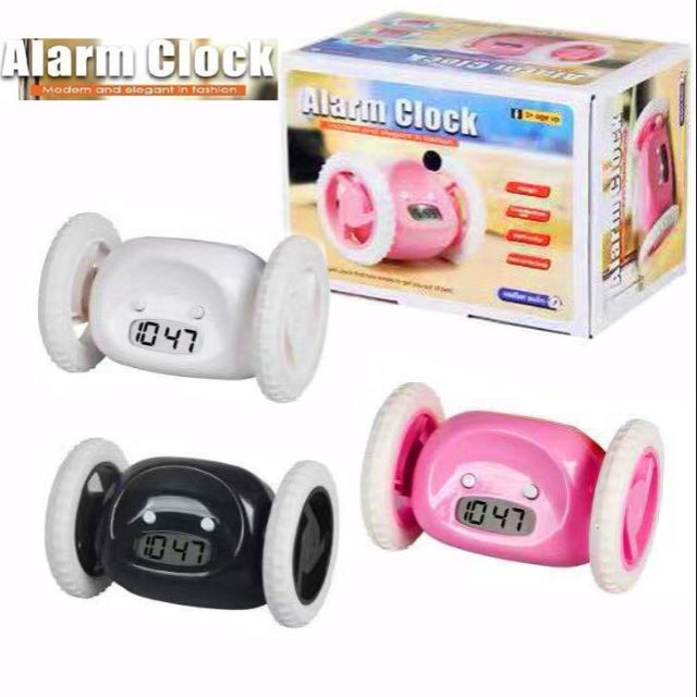 RELOJ DESPERTADOR ROSADO