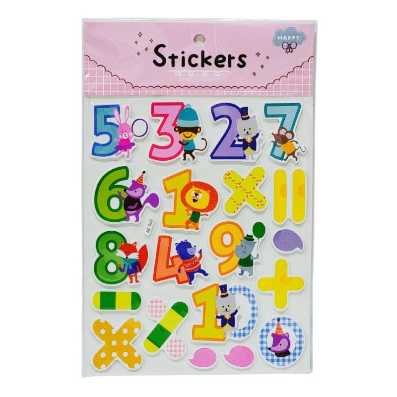 STICKERS DE DECORACION Y ESTIMULACION DE APRENDIZAJE PARA NIÑOS