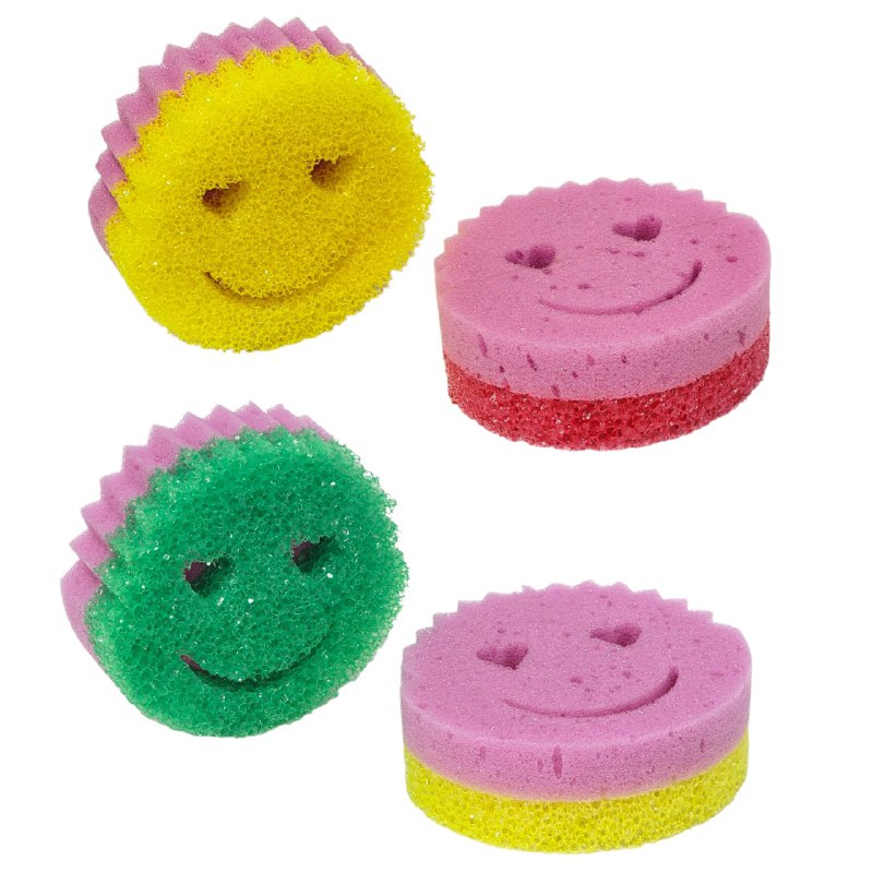 PASTE Y ESPONJA PARA LAVAR TRASTES DOBLE CARA POTENTE LIMPIEZA Y ACCION SUNDAY DUPE DE SCRUB MOMMY