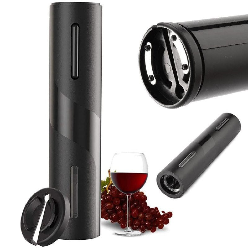 MAQUINA SACA CORCHO ELECTRICO ABRIDOR DE VINOS ELECTRICO, QUITA EL CORTO FACILMENTE EN SEGUNDOS, ACABADO FINO, CORTADOR DE ALUMINIO ELECTRIC WINE OPENER