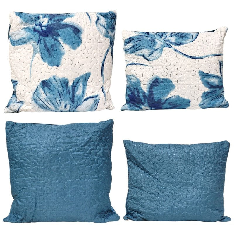 JUEGO DE EDREDON REVERSIBLE DE TAMAÑO QUEEN DE 5PCS BENELI HOME