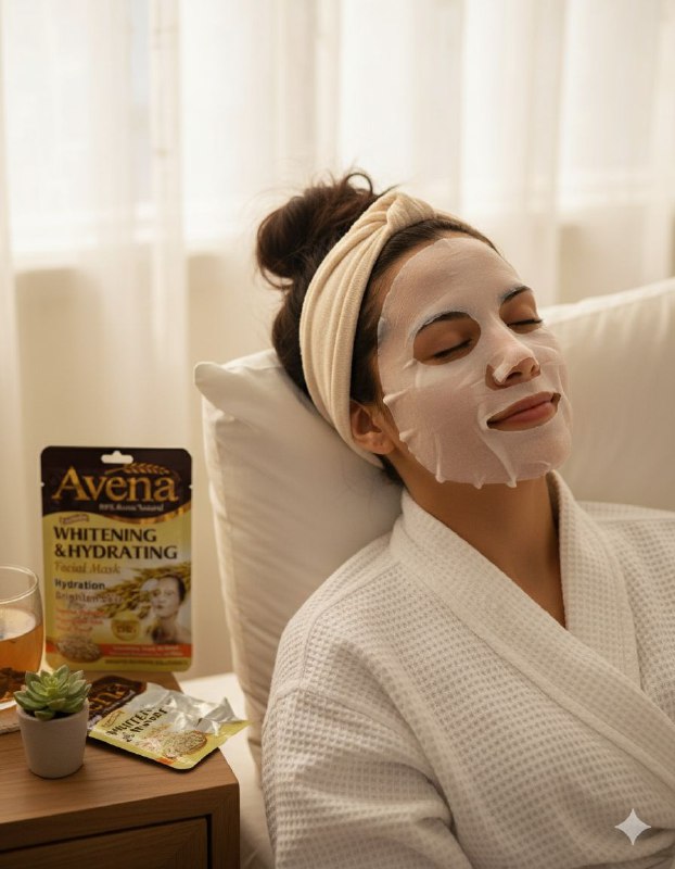 MASCARILLA FACIAL BLANQUEADORA E HIDRATANTE CON EXTRACTO DE AVENA Y ACIDO HIALURONICO FRUIT OF THE WOKALI 30ML