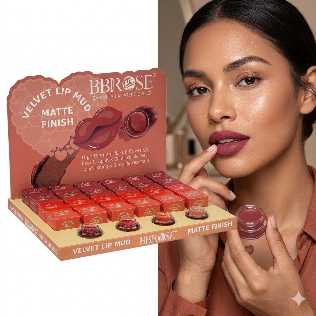 BARRO LABIAL CON TEXTURA ATERCIOPELADA Y ACABADO MATTE BBROSE 11G