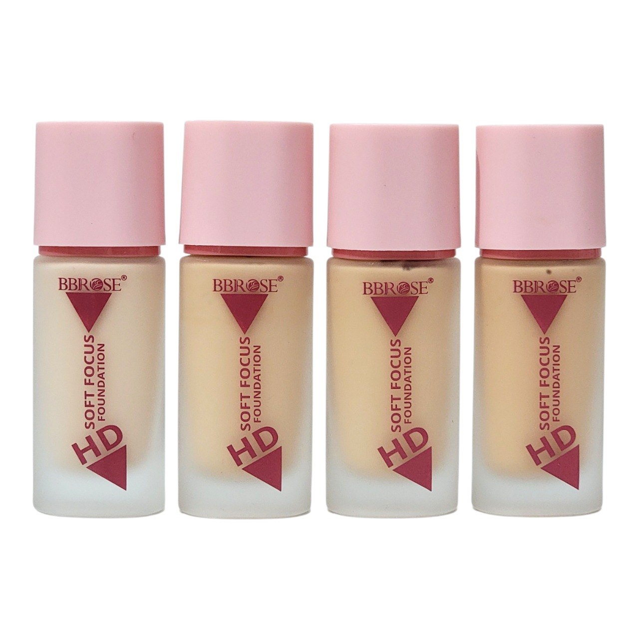 BASE DE MAQUILLAJE LIQUIDA EFECTO DIFUMADOR HD SOFT FOCUS 4 TONOS BBROSE 39G