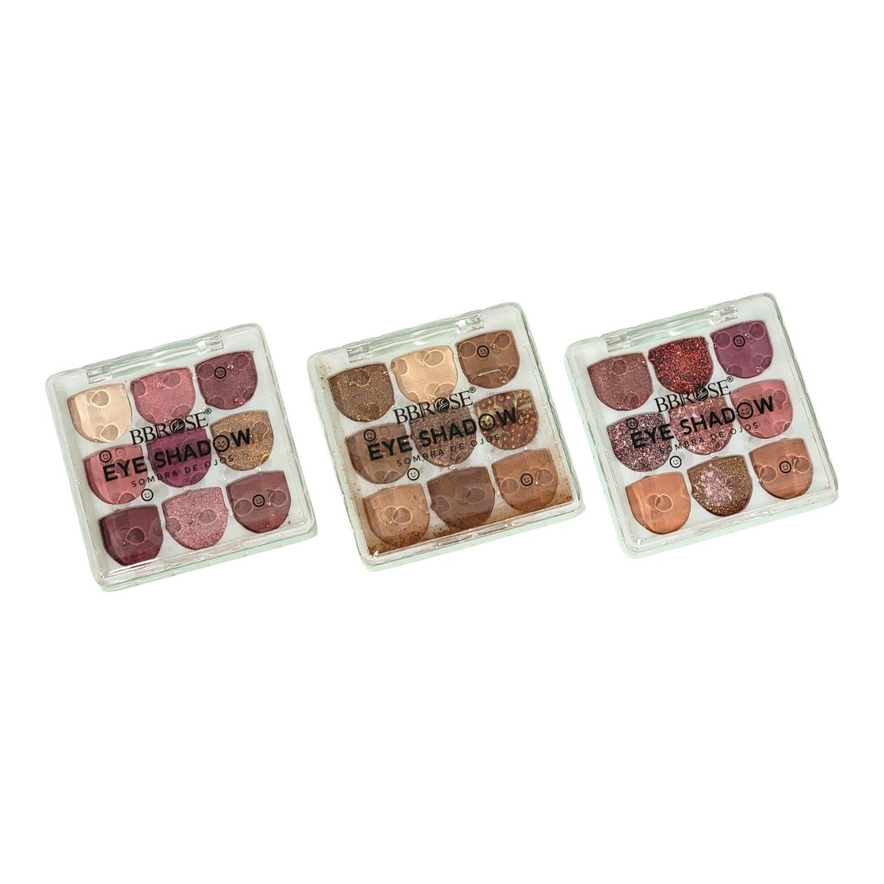 PALETA DE SOMBRAS DE OJOS NEUTRALES Y BRILLANTES 6 TONOS BBROSE 11G
