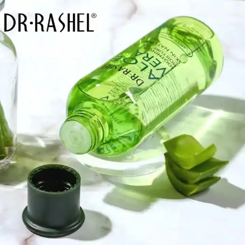 TONICO FACIAL DE ALOE VERA, CALMANTE E HIDRATANTE, PIEL NATURAL, REPONE LA HUMEDAD, MEJORA LA PIEL SECA, ELIMINA PUNTOS NEGROS, ACNE, PIEL SUAVE E HIDRATADA DR RASHEL SKIN CARE 200ML