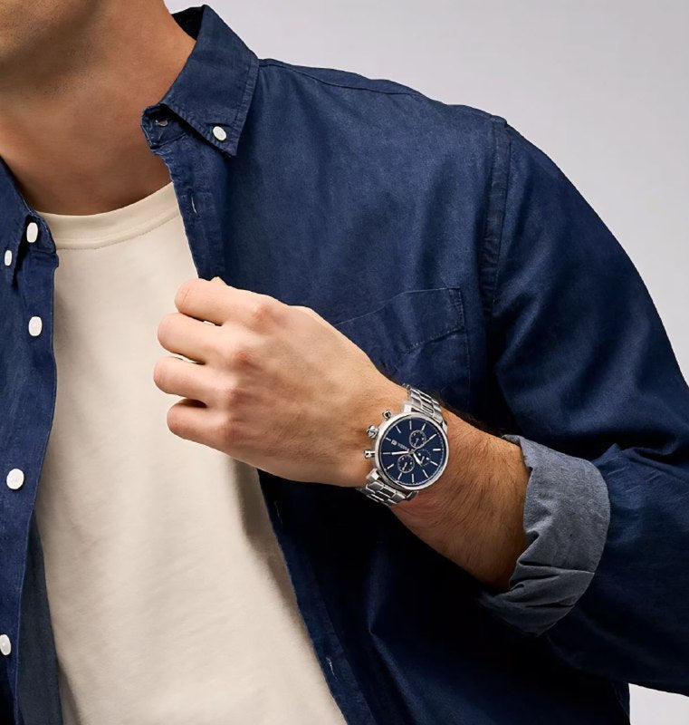 RELOJ ORIGINAL FOSSIL PARA CABALLERO CON CORREA INTERCAMBIABLE