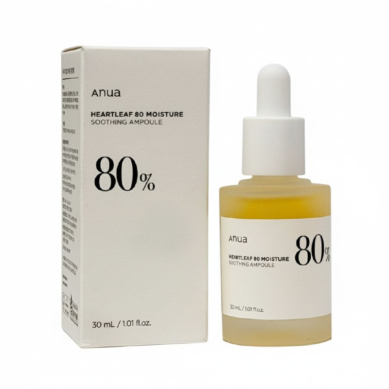 AMPOLLA FACIAL COREANA HIDRATANTE Y CALMANTE ANUA 30ML