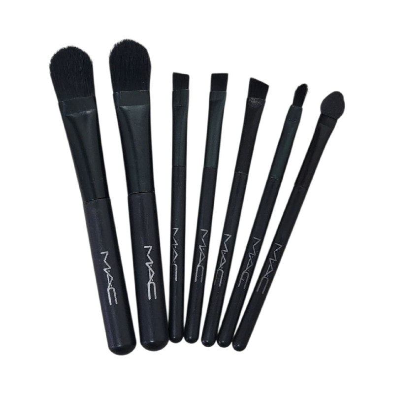 BROCHAS PARA MAQUILLAJE EN SET DE 7 PIEZAS MAC