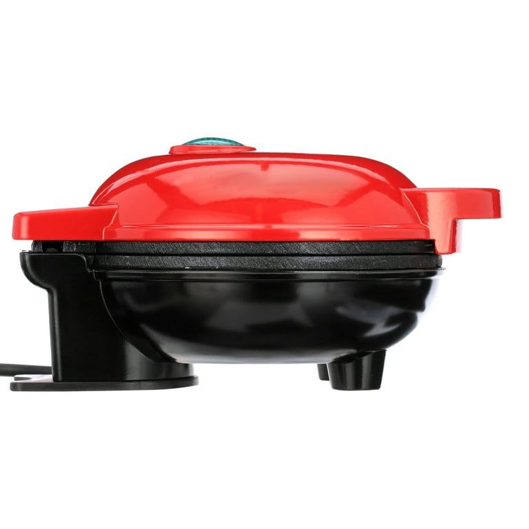 MAQUINA WAFFLERA, MINI MAQUINA ELECTRICA PARA HACER WAFFLES 350W, ANTIADHERENTE 10CM, LIMPIEZA FACIL MINI MAKER