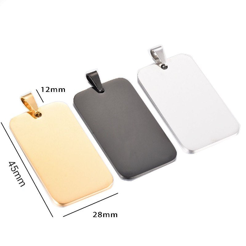 DIJE1525B FORMA PLACA PERSONALIZABLE