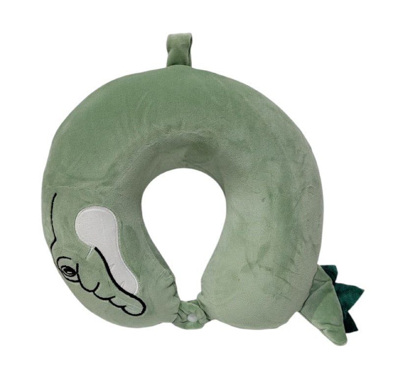 COLLARIN FOAM ALMOHADA PARA CUELLO EN FORMA DE U DE ESPUMA VISCOELASTICA CON FUNDA DE FELPA EXTRAIBLE Y LAVABLE, Y CIERRE DE CUELLO, PARA VIAJES O DORMIR 12 DISEÑOS 10X30X28CM