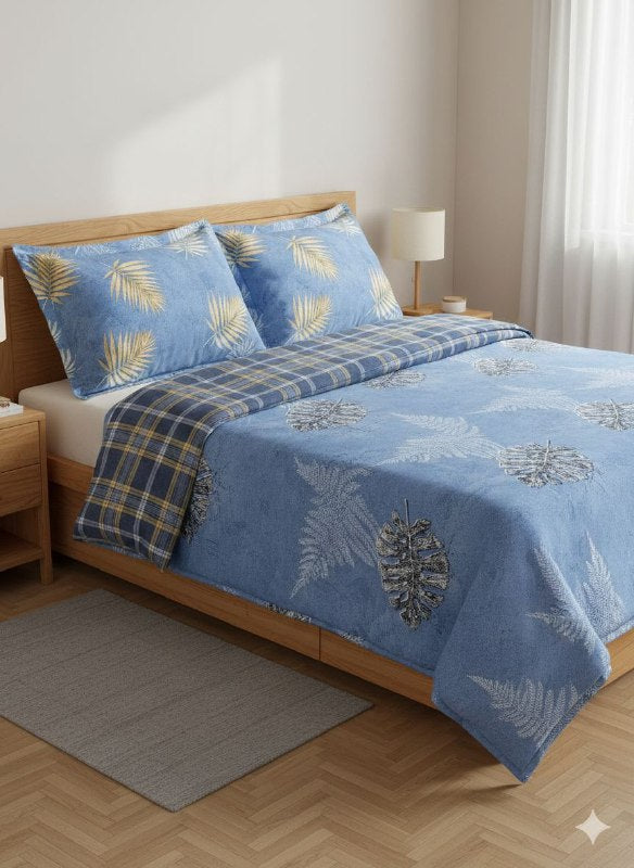JUEGO DE SABANAS CAMERA TIPO EDREDON REVERSIBLE, DE 3 PIEZAS QUEEN BENELI HOME, 20 ESTILOS