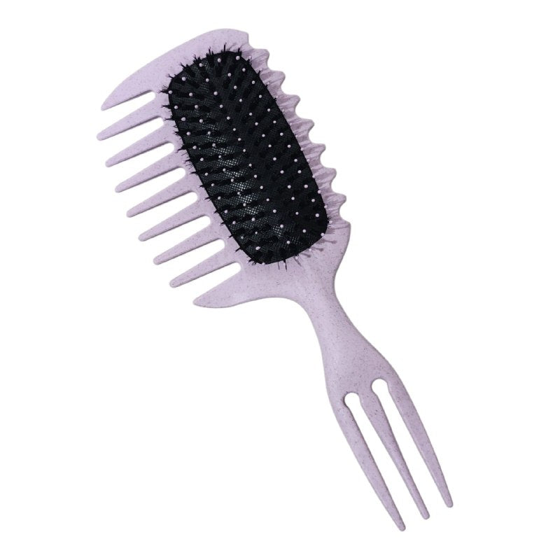 CEPILLO PEINE PARA EL CABELLO 2 EN 1 MULTIFUNCIONAL DE DOBLE CARA