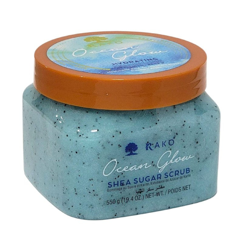 EXFOLIANTE CORPORAL HIDRATANTE CON MICROALGAS VERDES Y ALGAS ARCOIRIS RAKO  550G
