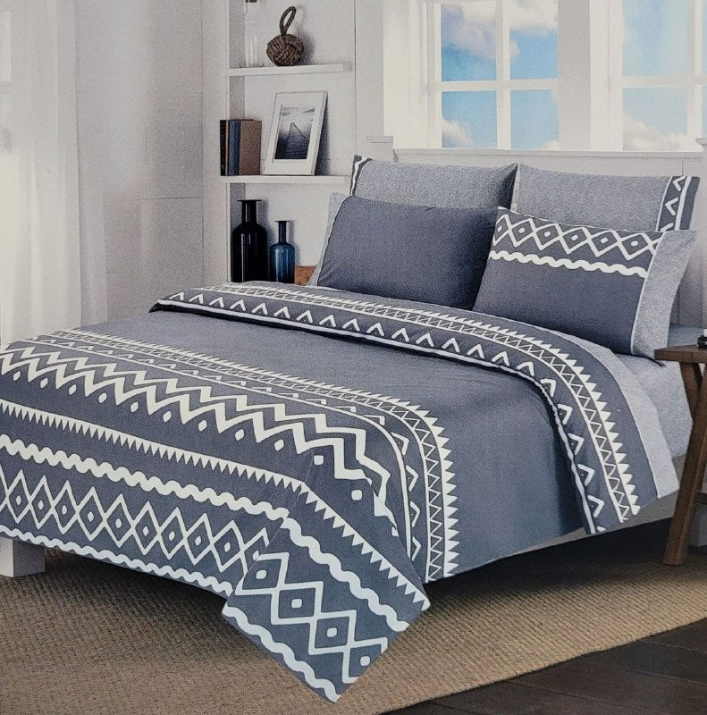 JUEGO DE SABANAS CAMERA DE 6 PIEZAS KING LUXURY NATURE BED SHEET, 10 ESTILOS