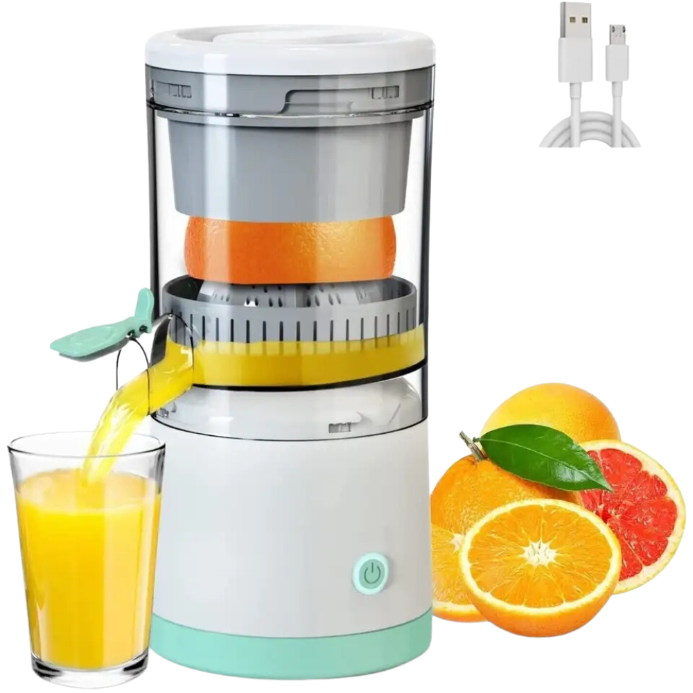 MAQUINA EXTRACTOR DE JUGO, EXPRIMIDOR ELECTRICO PORTATIL DE CÍTRICOS