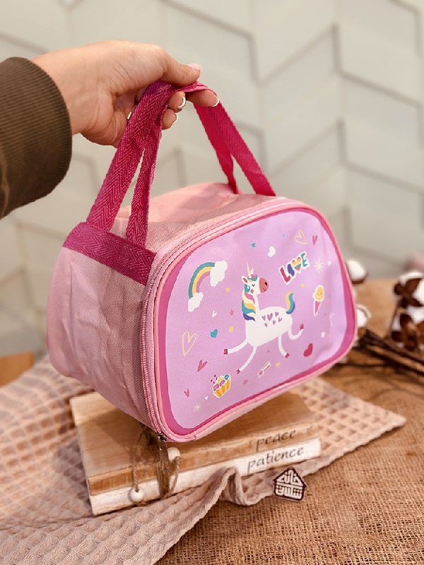 LONCHERA TERMICA PARA NIÑOS, PRACTICA Y DIVERTIDA 4 DISEÑOS 22X16CM