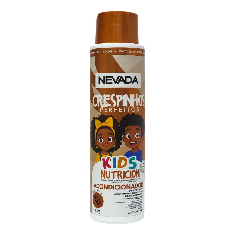 ACONDICIONADOR PARA NIÑOS HIDRATANTE PARA CABELLO RIZADO Y AFROS NEVADA KIDS 500ML