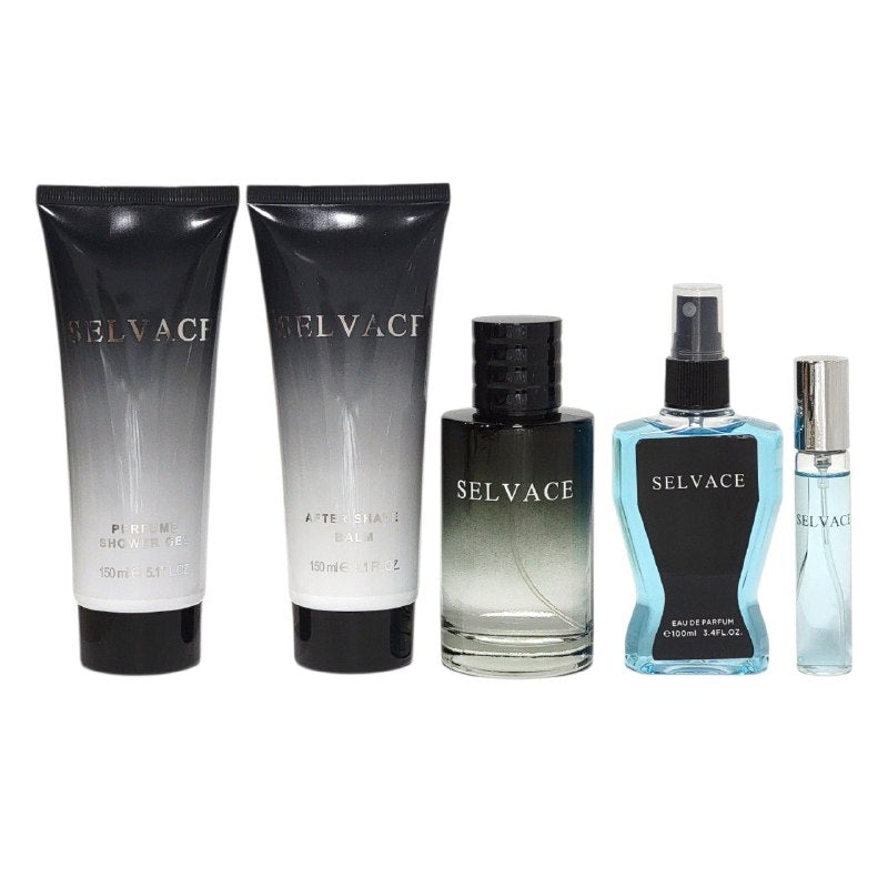 SET SELVACE EDP 100ML, EDP 15ML, BODY MIST 100ML, SHOWER GEL 150ML, AFTER SHAVE 150ML (H)