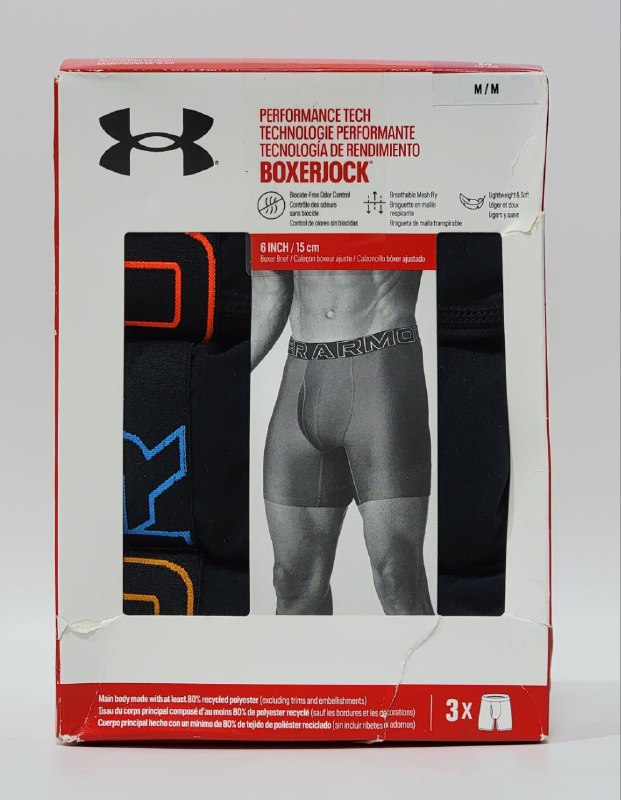ROPA INTERIOR PARA CABALLERO UNDER ARMOUR 3UND M