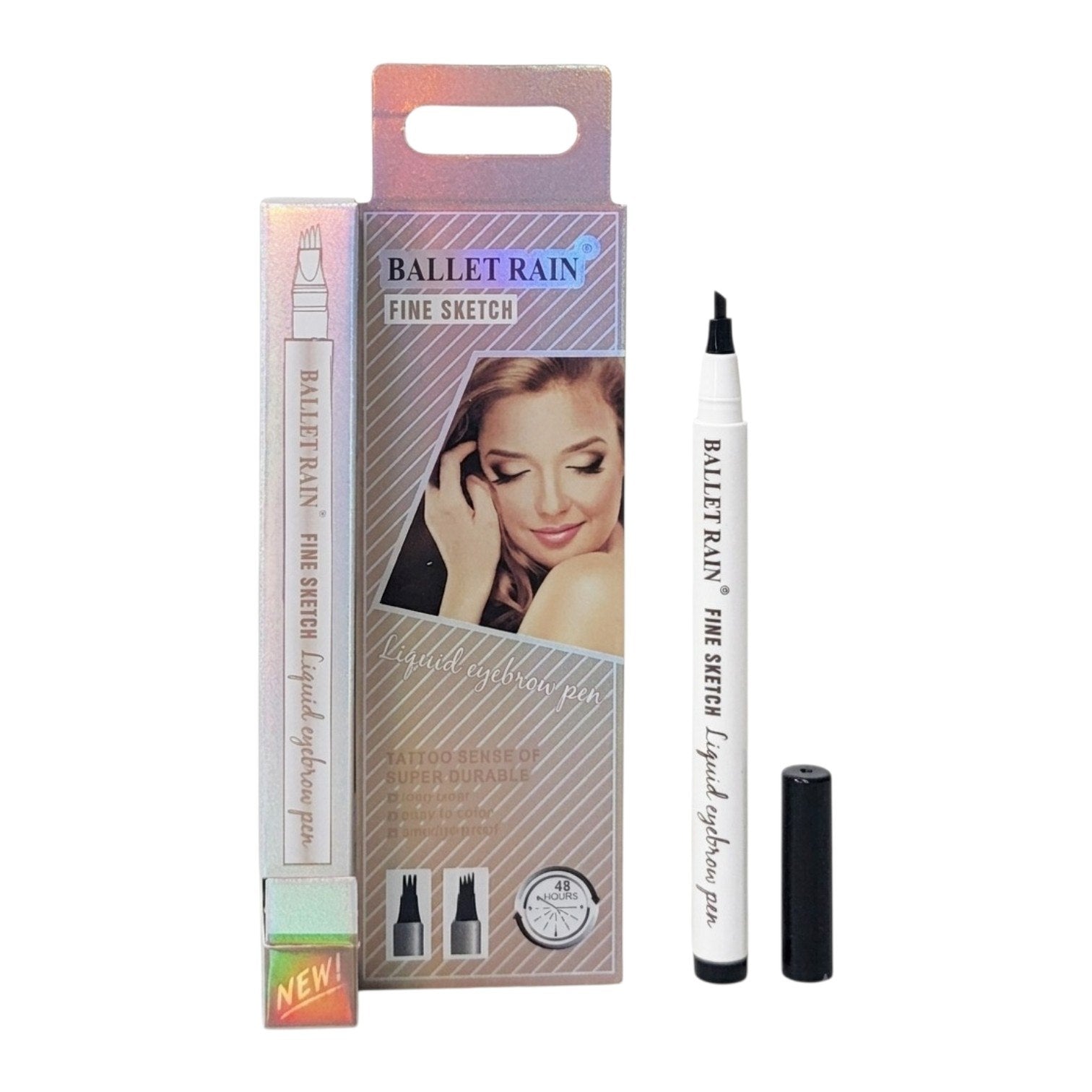 LAPIZ LIQUIDO PARA CEJAS LARGA DURACION BALLET RAIN (DEPU DE MAYBELLINE)