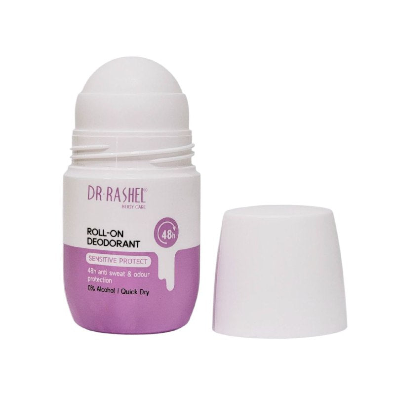 DESODORANTE ROLL-ON PARA PIEL SENSIBLE CON FORMULA HIPOALERGENICA DR RASHEL 50ML