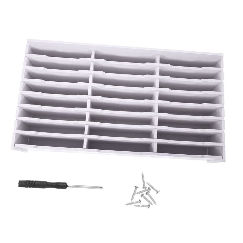 ESTANTE ORGANIZADOR DE ESCRITORIO PARA TELEFONO MOVIL, CALCULADORA, BUZON DE CORREO COLOR BLANCO