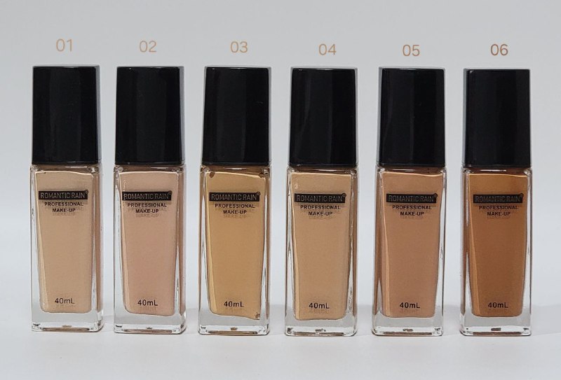BASE LIQUIDA DUPE MAYBELLINE FIT ME  MAQUILLAJE LUZ NATURAL PARA TODO TIPO DE PIEL LARGA DURACION DE 24H, RESISTENTE AL AGUA, 6 TONOS ROMANTIC RAIN 40ML