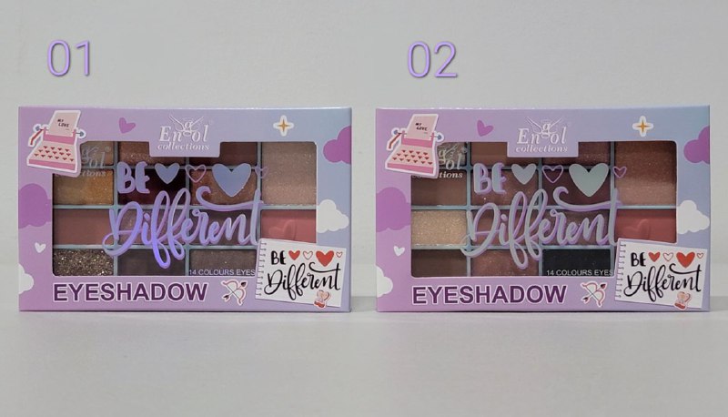 SOMBRA DE OJOS EN PALETA BE DIFFERENT ENGOL COLLECTIONS 24G