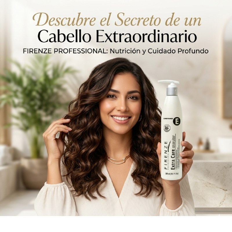 ACONDICIONADOR NUTRITIVO Y REPARADOR PROFESIONAL DE PROTEINA DE LECHE HIDROLIZADA HIDRATANTE FIRENZE 300ML