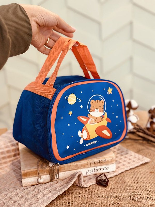 LONCHERA TERMICA PARA NIÑOS, PRACTICA Y DIVERTIDA 4 DISEÑOS 22X16CM
