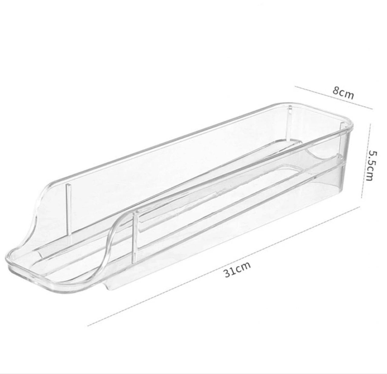 ORGANIZADOR DE HUEVOS TRANSPARENTE HUEVERA PARA 21 HUEVOS