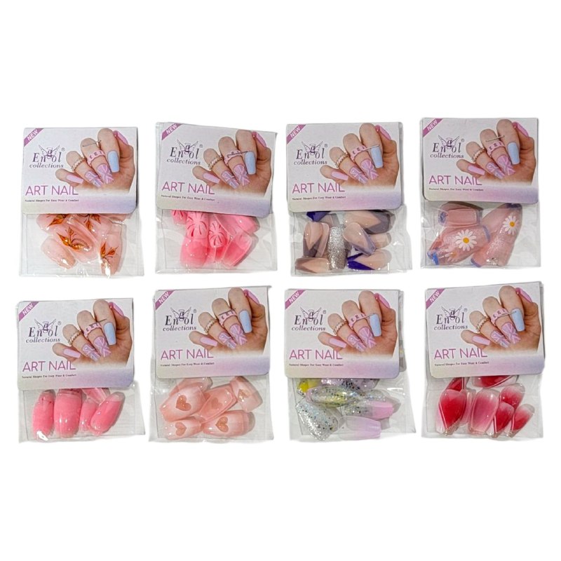 UÑAS POSTIZAS ENGOL COLLECTIONS 12 UÑAS CADA SOBRE