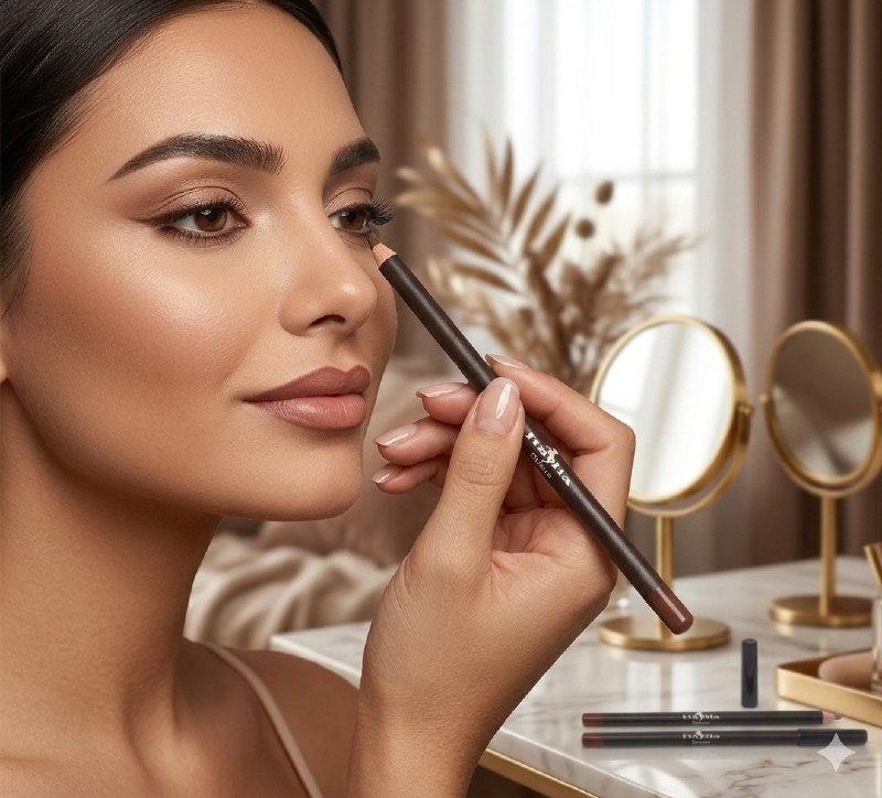 DELINEADOR LAPIZ DUO PARA LABIOS Y OJOS ULTRA FINO ITALIA DELUXE 1.5G