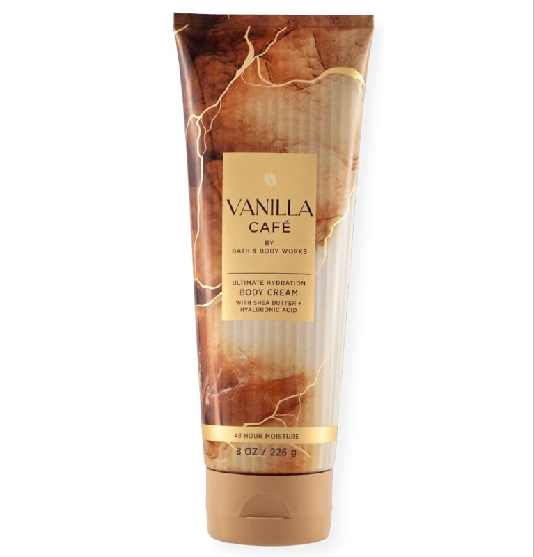 BATH & BODY WORKS CREMA VANILLA CAFE 226ML (M)