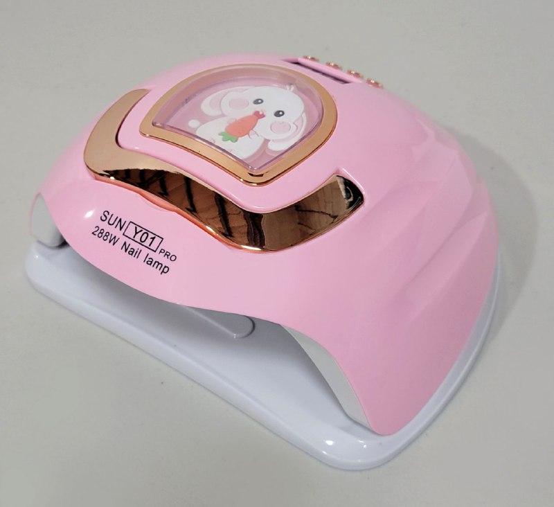LAMPARA PARA UÑAS UV LED PARA SECADO RAPIDO DE UÑAS PANTALLA DIGITAL 288W WOMEN CARE SUN Y-01