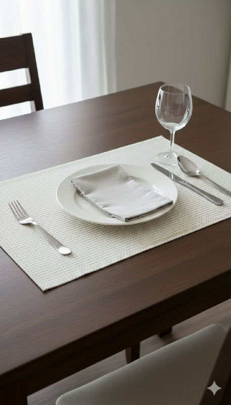 MANTELES INDIVIDUALES RECTANGULARES PARA COMEDOR DE COCINA ELEGANTE 30X45CM HOME LIVING