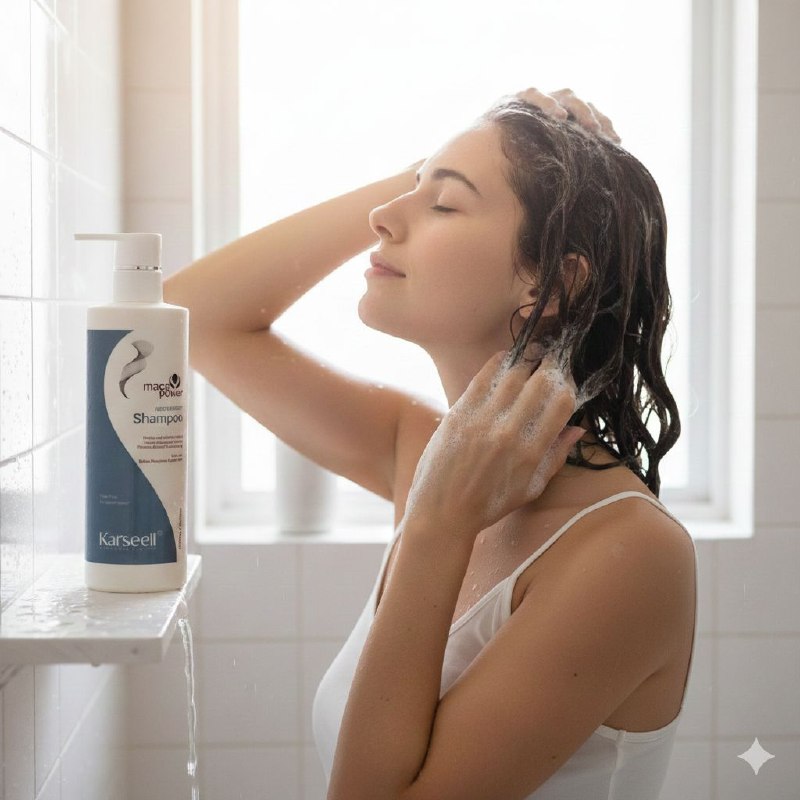 SHAMPOO ANTICASPA ALIVIA IRRITACION Y PICOR MACA POWER KARSEELL 500ML