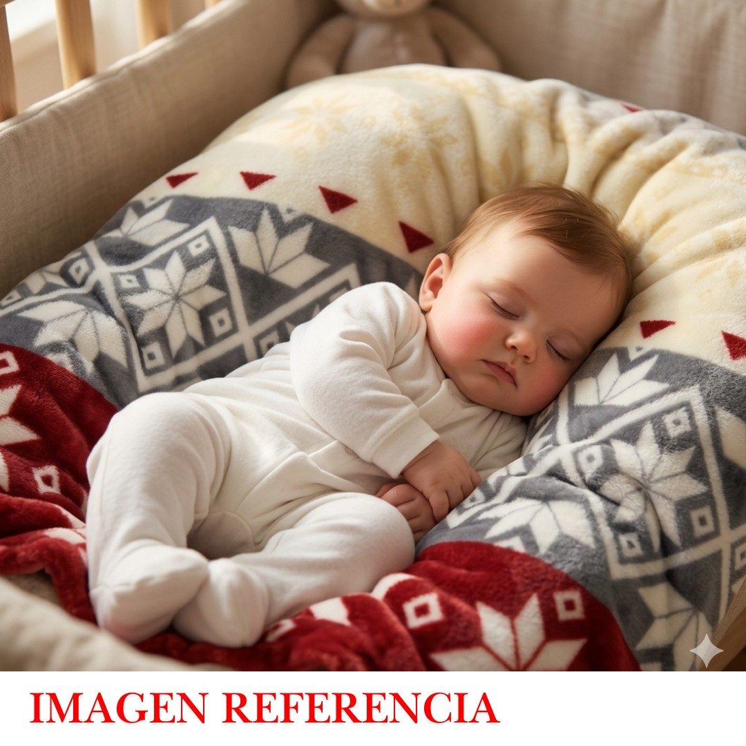 MANTA ULTRA SUAVE PARA BEBE 100X70CM