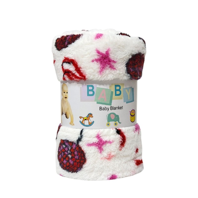 MANTA ULTRA SUAVE PARA BEBE 100X70CM