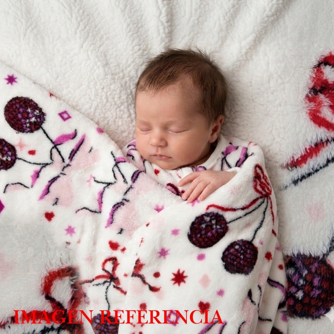 MANTA ULTRA SUAVE PARA BEBE 100X70CM